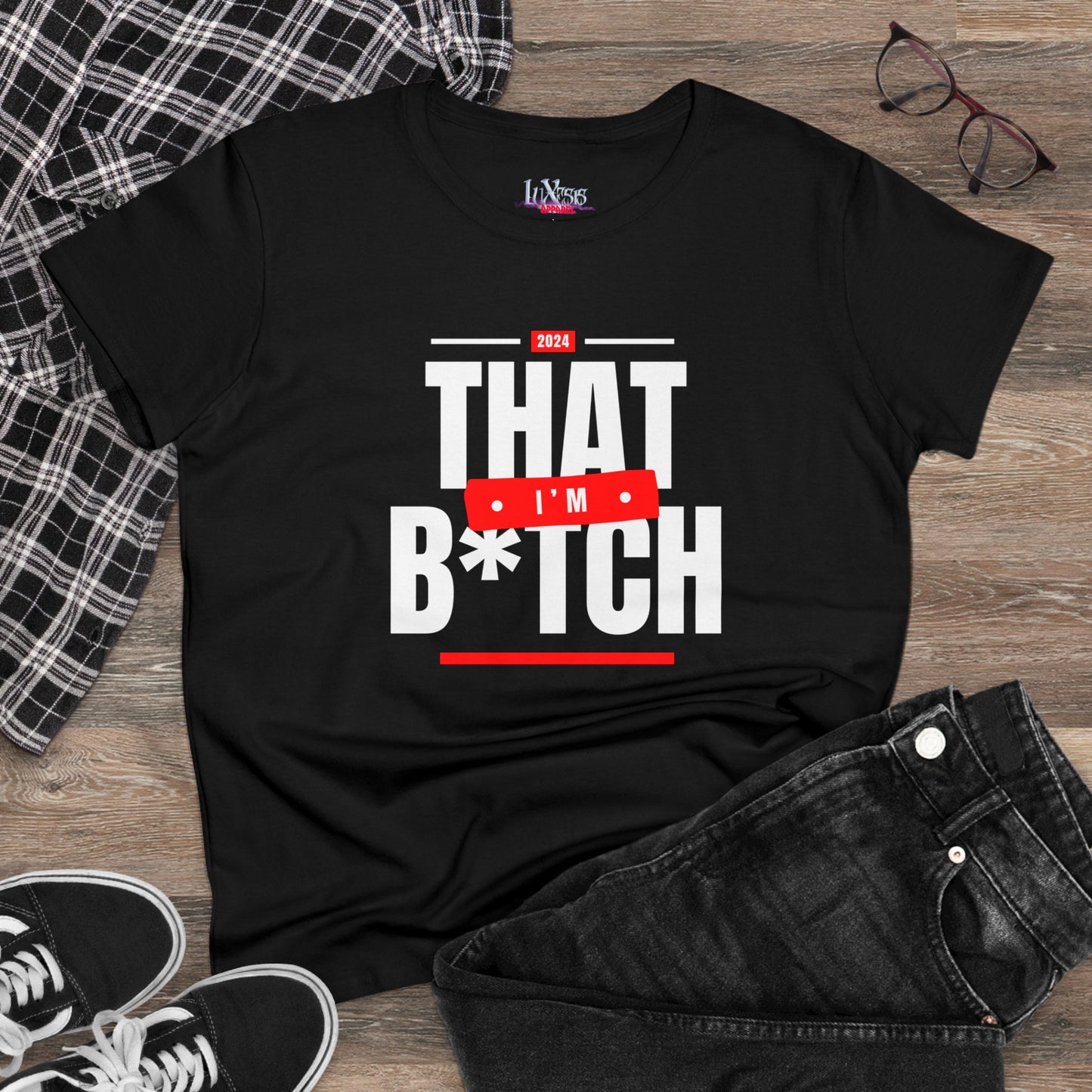 That B*tch Tee - Edgy and Bold Statement Shirt Black