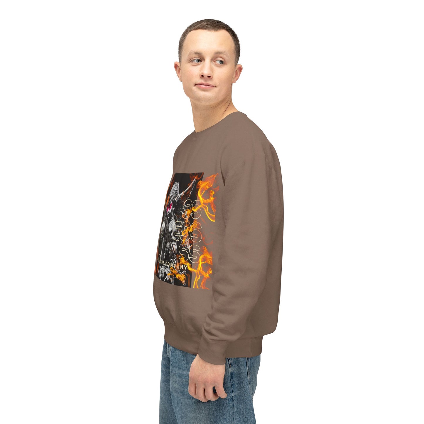 LimitLess Lightweight Crewneck Sweatshirt Espresso