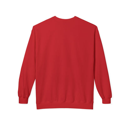 PPF Error Graphic Midweight  Fleece Crewneck Sweatshirt Red